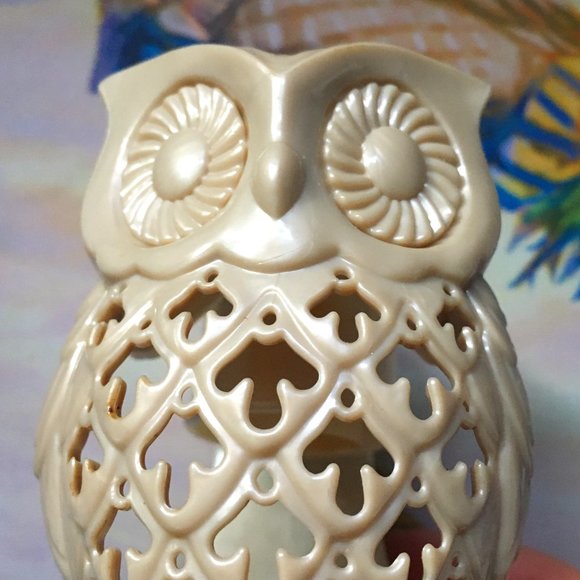 Wallflower Owl Plug In Beige Version - Picture 10 of 11
